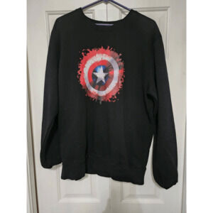 Men's Marvel Captain America Sweatshirt Size XXL